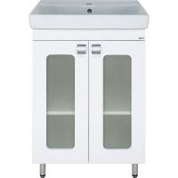 Тумба с раковиной Misty Урал 60 УТ000011701 Белая