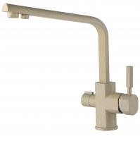 Смеситель для кухни Kaiser Decor 40144-7 Ora под фильтр, бежевый мрамор