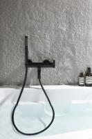 Смеситель од. для ванны кор. (ЧЕРНЫЙ) GANZER