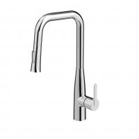 Смеситель KAISER Claro для кухни с вытяжной лейкой Ø35 /Латунь /Хром