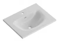 Раковина BelBagno BB-8099-3-40, 41 см, керамика, белый
