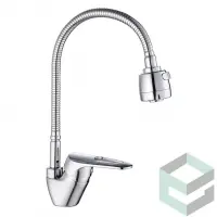 Смеситель для кухни гибким изливом Vieir V164021 хром