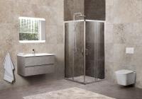 Душевой уголок BelBagno UNIQUE-A-2-75/90-C-Cr 75-90x75-90, хром