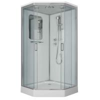 Душевая кабина Niagara Premium NG-6001-01D (90х90х220) низкий поддон(16 см),стекло прозрачное,4 места