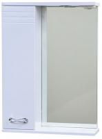 Зеркало-шкаф EMMY Рио 55 с подветкой, левое