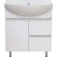 Тумба с раковиной Misty Амур 70 УТ000009449 Белая