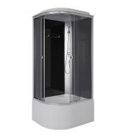 Душевая кабина Niagara Eco E100/70/40R/TN (100х70х215) высокий поддон(40см),стекло тонированное,4 места