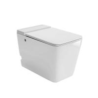 Унитаз приставной Grossman impuls GR-PR5501 безободковый, белый с тонкой крышкой, микролифт