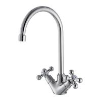 Смеситель KAISER Сarlson кухня крест кер. с гайкой "U"- излив