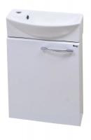 Тумба с раковиной Emmy Мия 46 с ручкой, левая