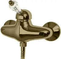 Смеситель Cezares VINTAGE-DM-02-Sw для душа, бронза, ручка Swarovski