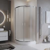 Душевой уголок BelBagno UNO-195-R-2-90-P-Cr 90x90, хром