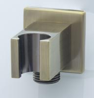 Держатель для душа из латуни со шланговым подсоединением Ganzer GZ013-D цвет бронза