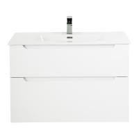 Тумба под раковину подвесная BelBagno ETNA-H60-800-2C-SO-BL-P Bianco Lucido