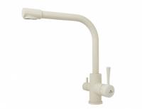 Смеситель KAISER Merkur кухня боковой под фильтр Ø35 (бежевый мрамор-328)