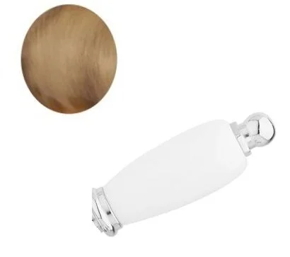 ELITE-DIM-02-Bi Встраиваемый однорычажный смеситель для душа, исполнение бронза, ручка белые