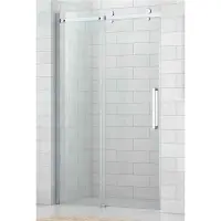 Душевая дверь Cezares Stylus-M, 120 см, стекло прозрачное, профиль хром, STYLUS-O-M-BF-1-120-C-Cr