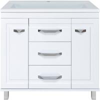 Тумба с раковиной Misty Терра 90 УТ000011809 Белая матовая