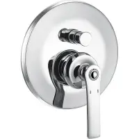 LIBERTY-F-VDIM-01 Встраиваемый однорычажный смеситель для душа с переключателем, хром