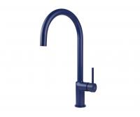 Смеситель KAISER Vita для кухни Ø25, гайка /Латунь/Синий