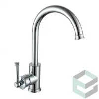 Смеситель для кухни с высоким и  поворотным изливом Vieir  V273521 хром