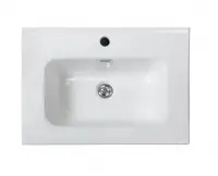 Раковина BelBagno BB500/390ETL 50, керамика, белая