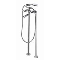 Смеситель для ванны Kaiser Trio 57222, хром, напольный