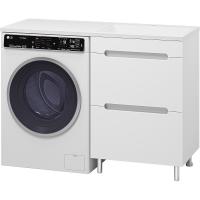 Тумба с раковиной Misty Байкал 120 R УТ000014751 Белая