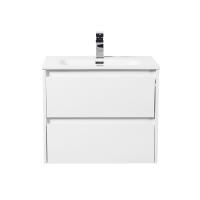 Тумба под раковину подвесная BelBagno KRAFT-700-2C-SO-BO Bianco Opaco