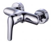 Смеситель Ganzer GZ24051 для душа с лейкой, шлангом и настенным креплением, цвет хром