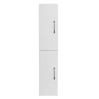 Шкаф подвесной BelBagno AURORA-1600-2A-SC-BL-P-L Bianco Lucido, левый