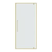 Дверь в нишу Niagara Nova NG-45-8ASG (80х195) распашная, золото сатин, стекло прозрачное, 1 место