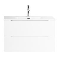 Тумба под раковину подвесная BelBagno ETNA39-700/390-2C-SO-BL-P Bianco Lucido