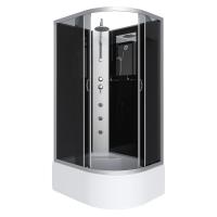 Душевая кабина Niagara Classic NG-2510-14LBKTG (120х80х210) высокий поддон(40см),стекло тонированное,4 места