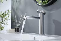 Смеситель для умывальника из латуни Ganzer GZ19111  хром