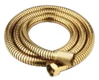Душевой шланг Cezares CZR-FMDC-150-03, 150 см, металл, золото