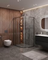 Душевой уголок CEZARES MOLVENO-RH-2-120/90-C-GM-IV