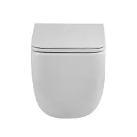 Подвесной унитаз BelBagno Tornado Luce-Tor BB076CH-TOR/SC, безободковый, сиденье микролифт, белый