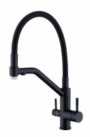 Смеситель с подключением фильтра для кухни Hansen HN15056-C черный