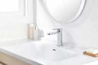 Смеситель для раковины из латуни, однорычажный Ganzer GZ06111 хром