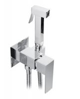 Смеситель KAISER Sonat встроенный под биде с душем, однорукий Ø25