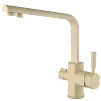 Смеситель KAISER Decor кухня боковой под фильтр Ø35 (желтый песочный)