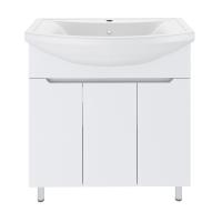 Тумба с раковиной Emmy Агата 80 с раковиной Балтика 80