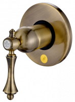 Смеситель скрытого монтажа для душа или биде GZ77055-D от бренда Ganzer