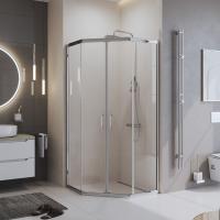Душевой уголок BelBagno UNO-195-P-2-90-C-Cr 90x90, хром