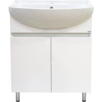 Тумба с раковиной Misty Амур 70 УТ000009553 Белая