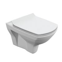 Унитаз подвесной CERSANIT  CARINA XL б/о, сид. DP Slim, Soft Close, Clip up