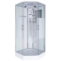 Душевая кабина Niagara Ultra NG-306-01 (90х90х220) низкий поддон(16см),стекло матовое,4 места