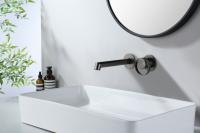 Настенный встраиваемый смеситель для раковины Ganzer GZ19144-Q графит