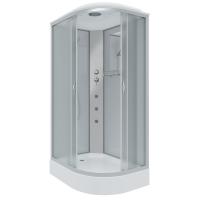 Душевая кабина Niagara Classic NG-3312-14LG (120х80х215) низкий поддон(13см),стекло матовое,3 места